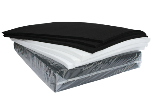 Autex AAB 35-50 White Acoustic Blanket 50mm x 1.2mx2.4m 1750gsm 35kg/m3 ...